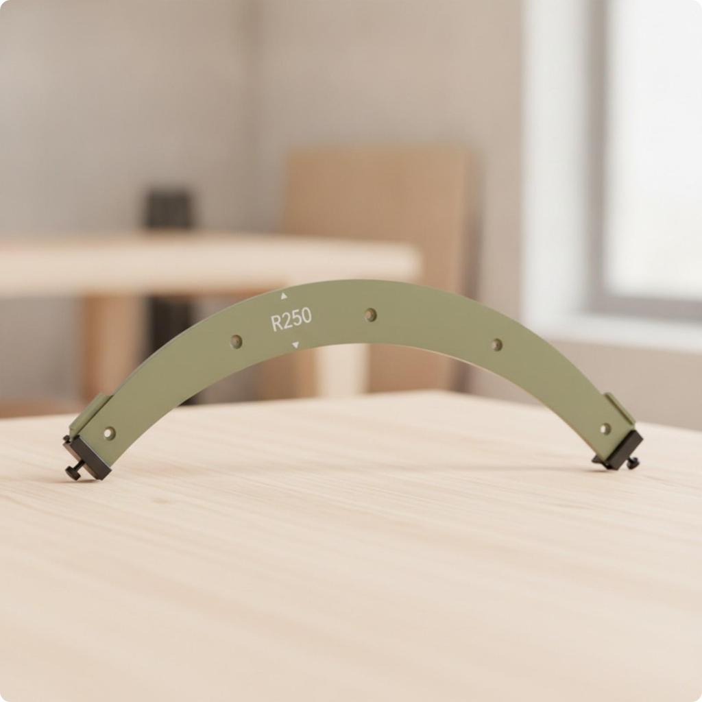 Woodworking Curved Template Tool Heavy-Duty for Cabinet Makers