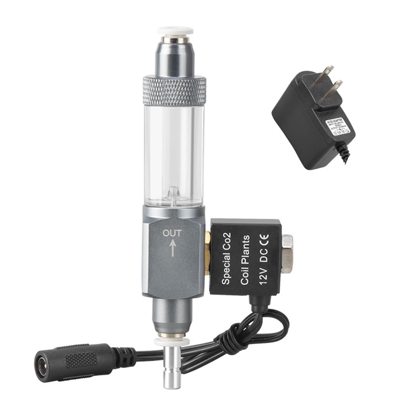 

Прецизионный регулятор давления CO2 для аквариума Электромагнитный клапан Быстроразъемное соединение Счетчик пузырьков Конструкция, устойчивая к коррозии