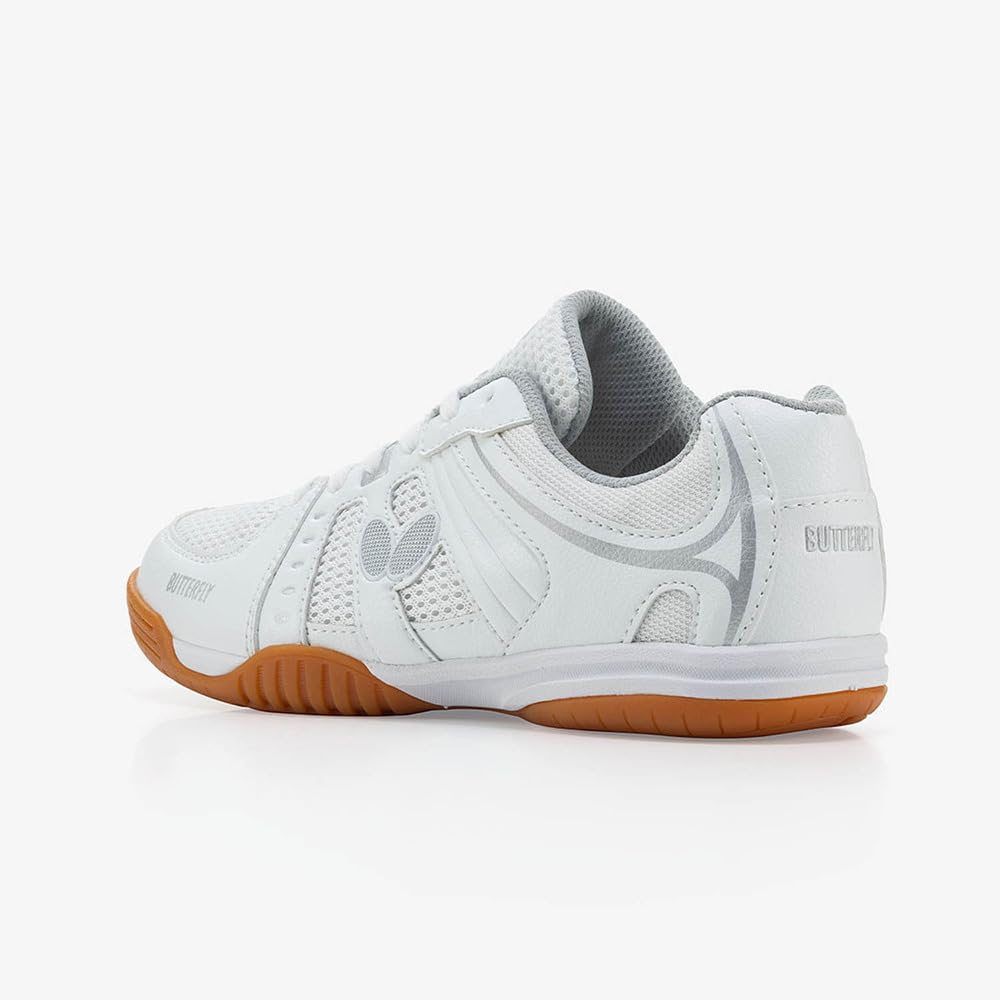 [Butterfly] Table Tennis Shoes Resoline Unizes II 270: White 24.5 Cm