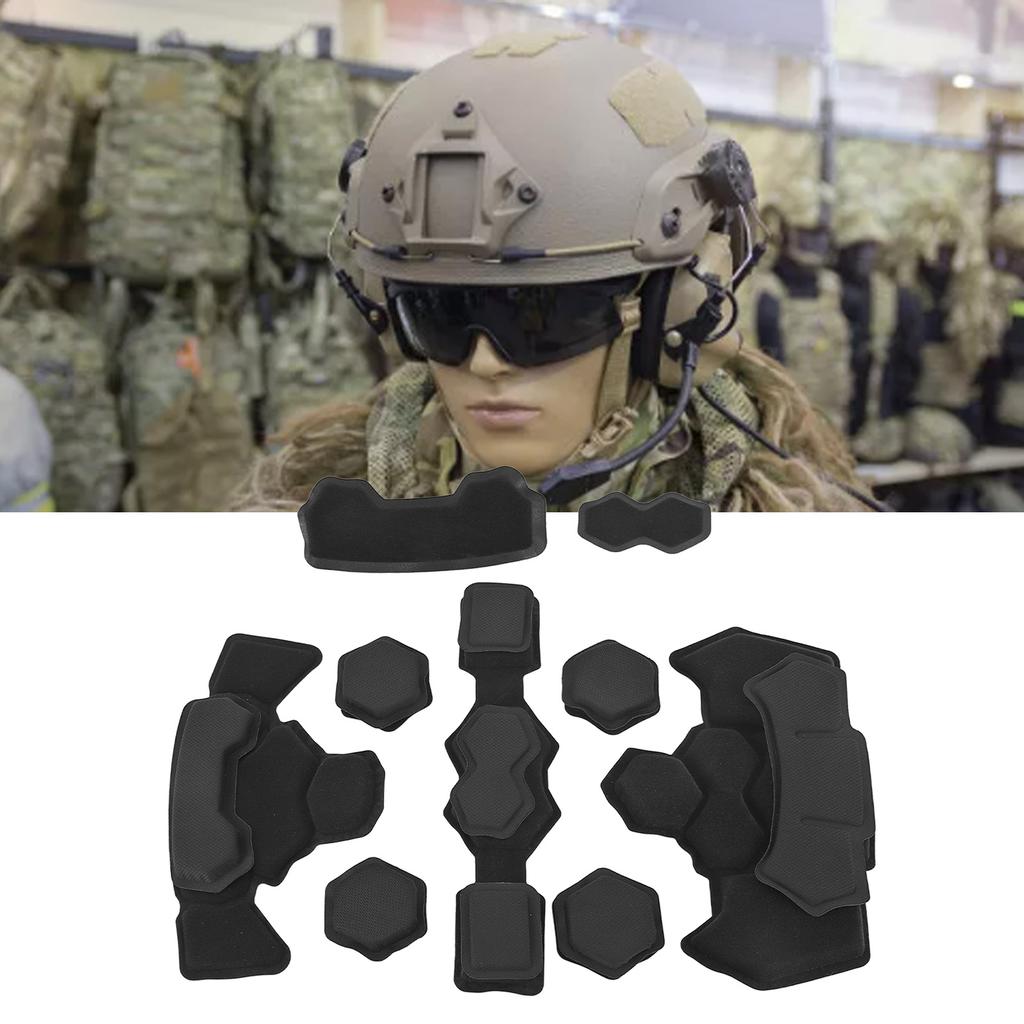 Helmet Padding Kit Pad Protective Mat Motorcycle Bike Cushions Waterproof