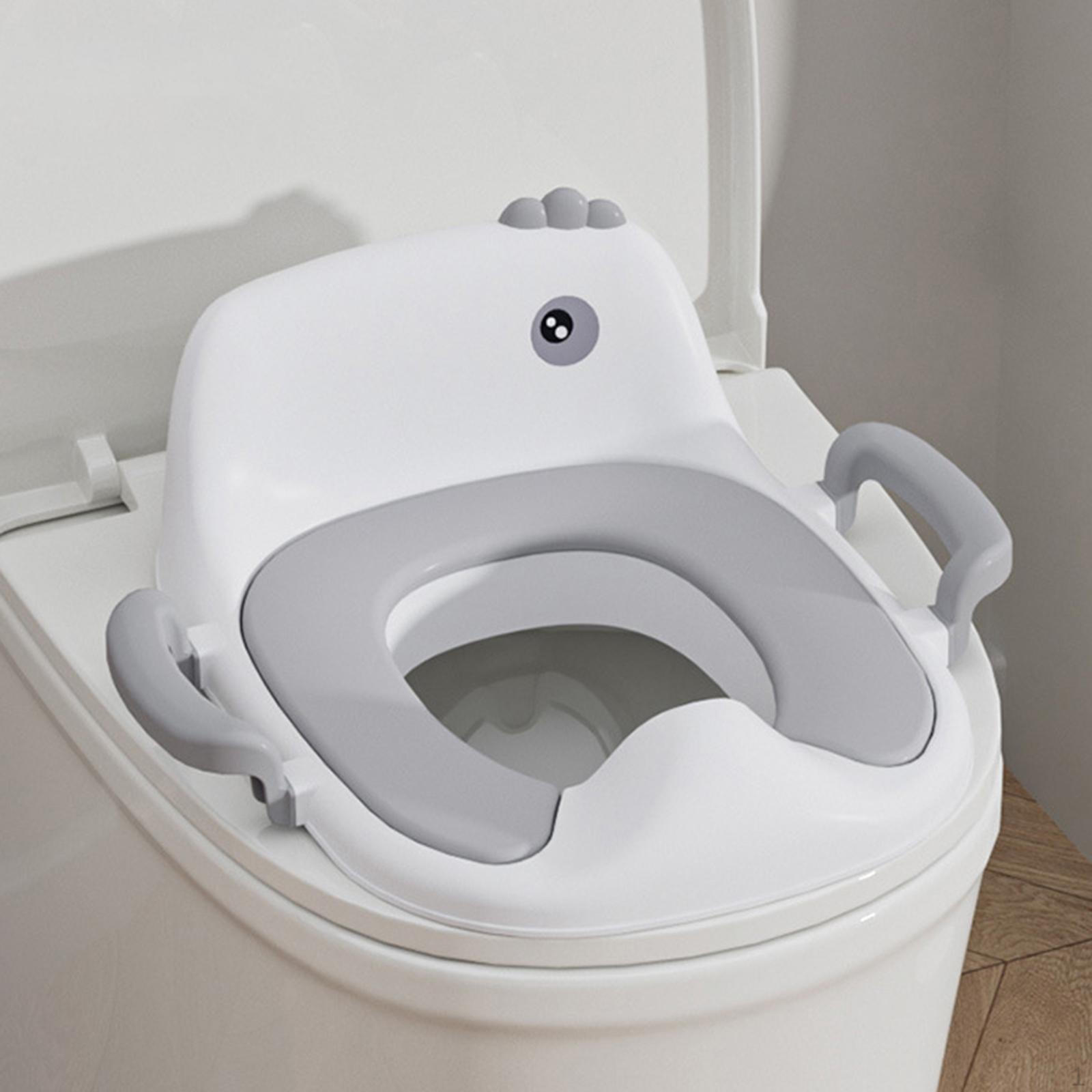 

Детский горшок для детей, передний брызг, удобный, экономящий место, съемный туалет для детей серый