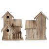 Wooden Birdhouse Small Outdoor Garden Bird Nesting Box Bird House Pet Supplies Decoration