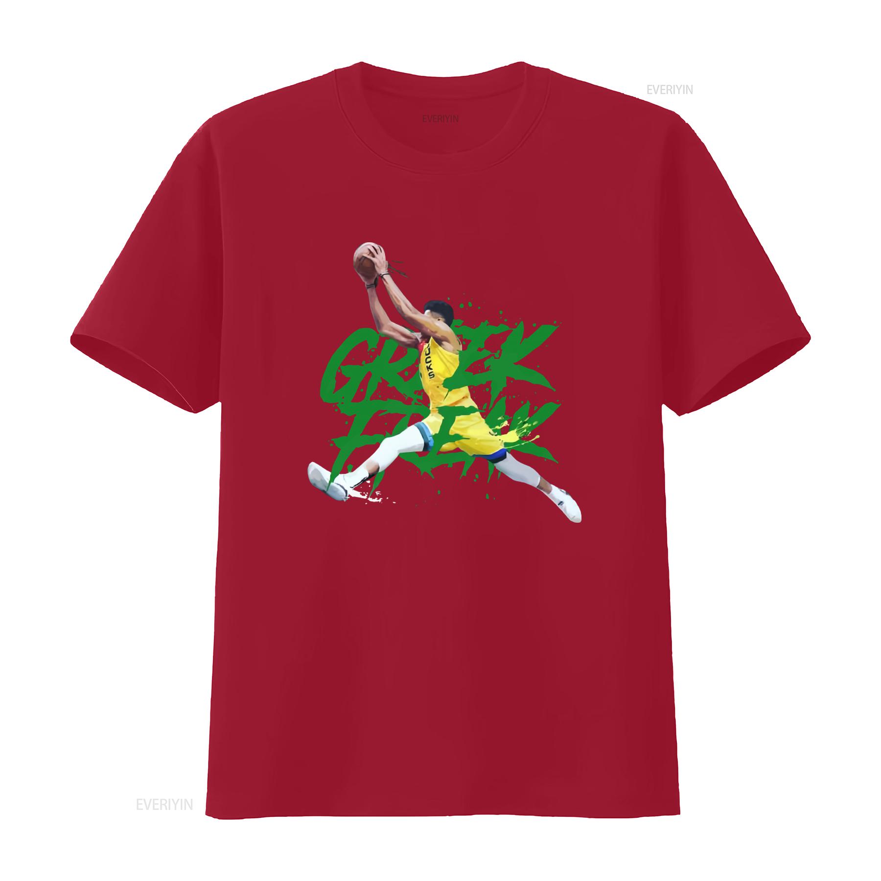 Giannis Antetokounmpo Basketball Player T Shirt Vintage Style Print Sporty Design 2021 vintage Washed Stylish Versatile S