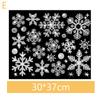 Christmas Window Stickers Christmas Clings Snowflakes Sticker Static Sticker for Xmas Stickers Window Christmas Window Decoration
