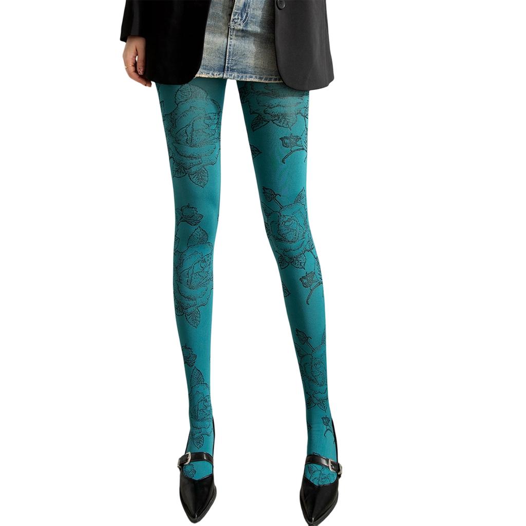 Women's Tights Opaque Footed Tights Soft Stretchable High Waist Footed Pantyhose Thigh High Stockings Hosiery Gifts