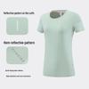 Women's Quick-Dry Fitness T-Shirt - Short Sleeve, Breathable, for Running, Training, and Yoga (Summer 2024)