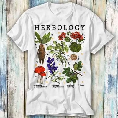 Herbology Plants Botanic Garden Magic Wizard T Shirt Meme Gift Funny Top Tee Style Unisex Gamer Movie Music 627