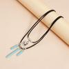 Cowboy Culture Themed Bohemian Necklace Adjustable Length Neckchain Clavicle Accessories For Versatile Styling