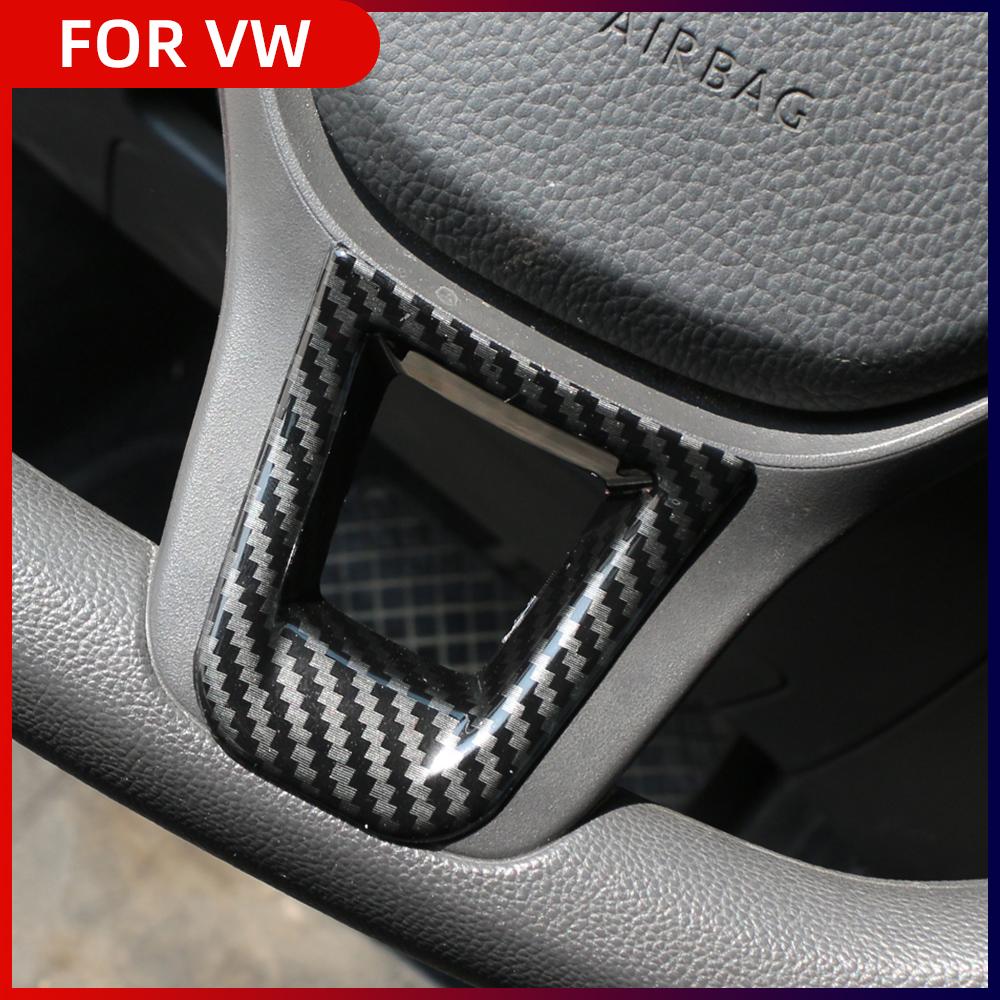 

Декоративная накладка на рулевое колесо автомобиля, наклейка для Volkswagen VW Golf 7 MK7 Jetta MK5 MK6 2015-2018 Polo 2014 + Passat B7 B8 T-cross T-roc 2019-2023