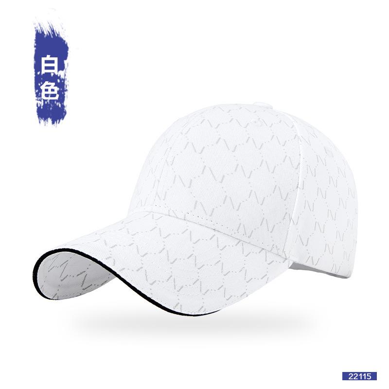 Baseball Cap Women's Premium Cotton Versatile Sunscreen Shade Hard Top Cap