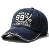 Embroidered baseball cap 99% men's and women's peaked cap Outdoor sports visor hat