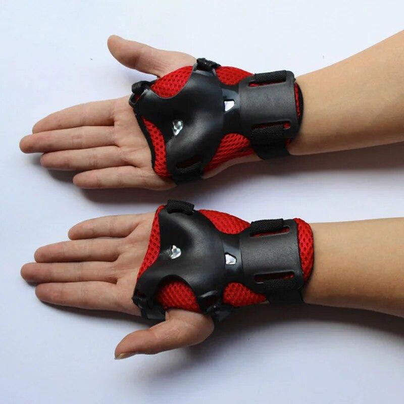 1Set Wrist Support Protection Electric Scooter Riding Biking Skating Knee Pads & Elbow Pads Set 6 In 1,for Adults Sports Safety