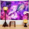 Purple Starry Sky Tapestry Wall Hanging Universe Mysterious Hippie Tapiz Bedroom Aesthetic Room Home Decor