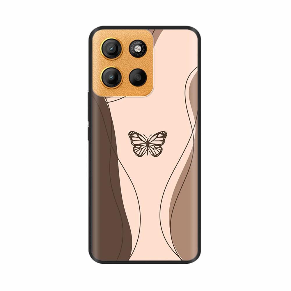 For Motorola G15 Case Cute Phone Case Funny Back Cover For Moto G15 Power Camera Protection Soft Original Liquid Silicone Cases