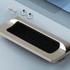 Metal Recessed Drawer Handles set Refined Steel Flush Mount Handles Recessed Handles Upgrades for Dressers & Cabinets
