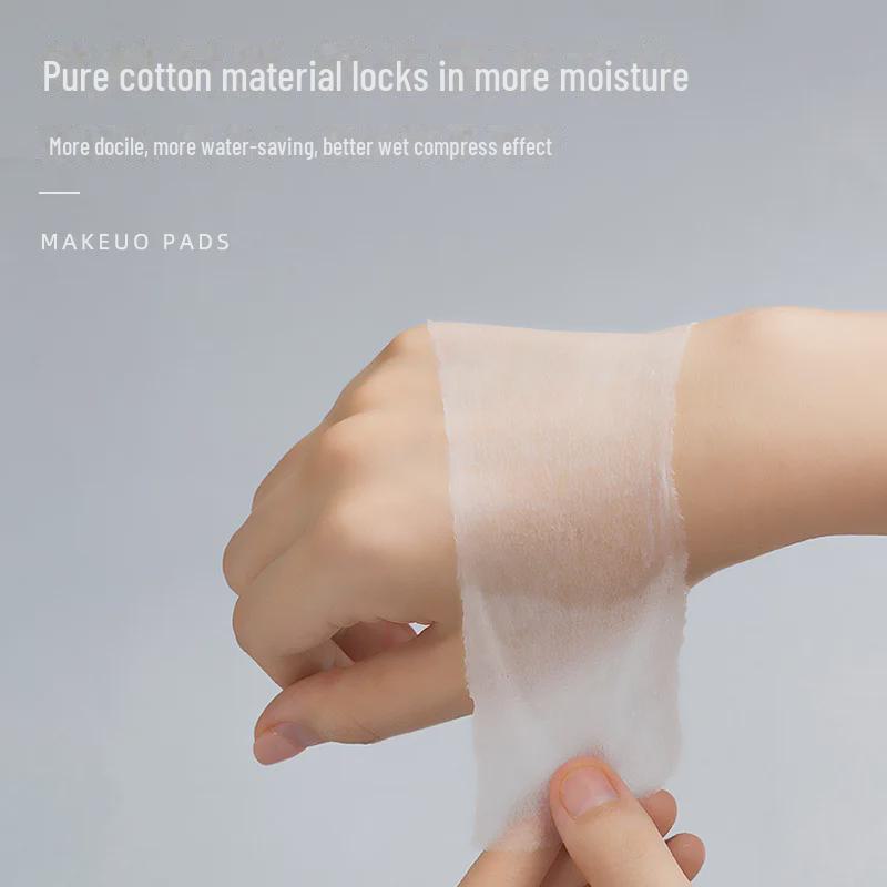 Stretchable Cosmetic Cotton Face Towel: Disposable, Moisturizing Makeup Remover & Sheet Mask Paper.