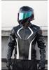 Unisex PU Leather Motorcycle Jacket: Four Seasons, Off-road, Anti-fall, Cycling Gear for Men & Women