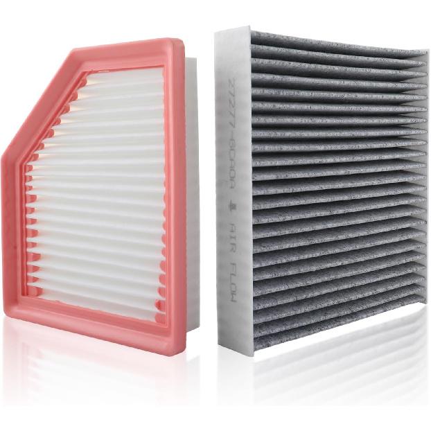 Engine Air Filter And Cabin Air Filter Replacement Compatible With Nissan Sentra 2.0L -2024, Replace 16546-6LA0A, 27277-6CA0A