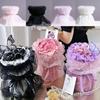Gift Decoration Flower Wrapping Yarn Solid Color Decoration Wrapping Yarn  Bouquet