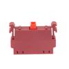 22Mm La36M Emergency Stop Button Switch E-Stop Plastic Mushroom Push Button Switches On Off With Led Light 12V-24V 110V 220-380V