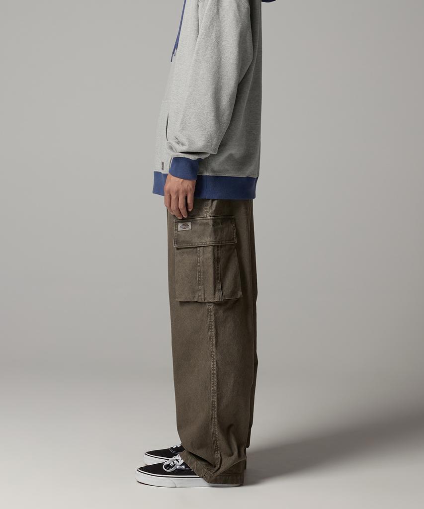 Dickies Washed Duck Canvas Cargo Pants Khaki Brown