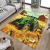 1PC Tractor Farm Non-Slip Floor Carpet Compatible for Office&Living Room&Bedroom&Dining Room - Flat-Weave Machine-W239