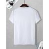 European sizes Fish Pattern Men's T-shirt For Summer Outdoor, Casual Male Clothing Comfortable Fashionable Tee Tops for Men