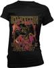 Led Zeppelin Black Flames Junior Top Black