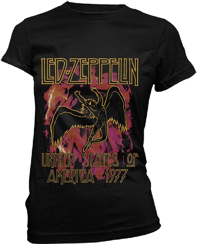 

Led Zeppelin Черное Пламя Детский Топ Черный S разноцветный