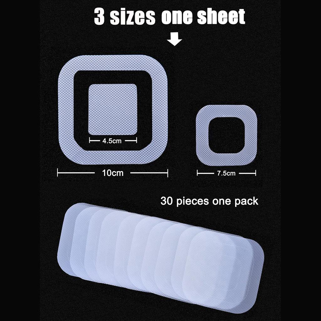 30pcs Safety Shower Tapes Pedal Adhesive Sticking Bathtub Bathroom Colorful Anti Slip Sticker Floor Anti-skid Pad Stickers