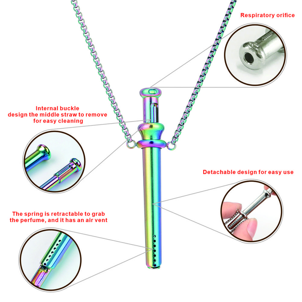 Meditation Whistle Necklace Anxiety Breathing Necklace Mindful Breathing Necklace Meditation Jewelry for Anxiety & Stress Relief