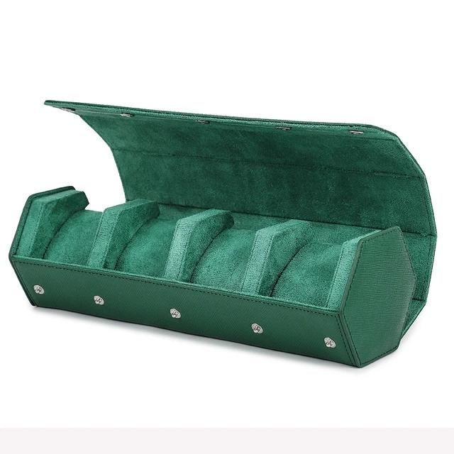 Watch Box Travel Roll Cases for 2/3/4/6/8 Watches Storage Display Case Watch Protector Organizer Shockproof Case for Men Women