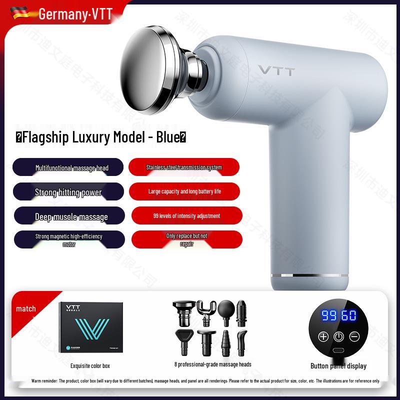 VTT Professional Mini Fascia Gun: Multifunctional Electric Muscle Massager for Neck