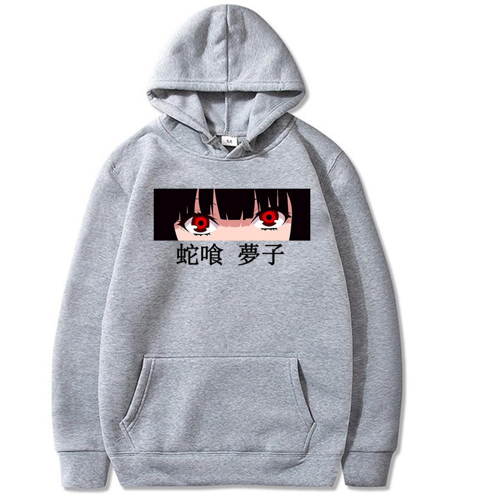 Kakegurui Hoodie Men Women Sweatshirt Print Unisex Streetwear Hip Hop Style Autumn Winter Fashion Tops Clothes Male