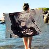 Game Nier Automata Bath Towel Microfiber Soft Water Absorbing Breathable For Girl Kids Decorative Cartoon Beach Towel