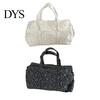 Travel Shoulder Bag Quilted for Women Cute Floral Weekend with Crossbody Zipper Large Cotton Gym Portable Workout Grocery Pouch Pattern Handbag
