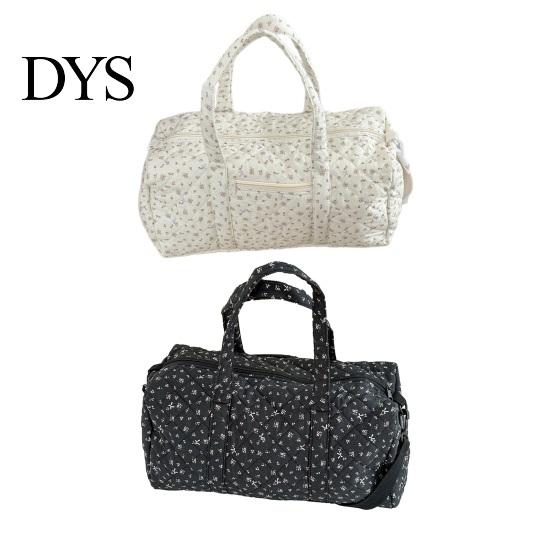 Travel Shoulder Bag Quilted for Women Cute Floral Weekend with Crossbody Zipper Large Cotton Gym Portable Workout Grocery Pouch Pattern Handbag