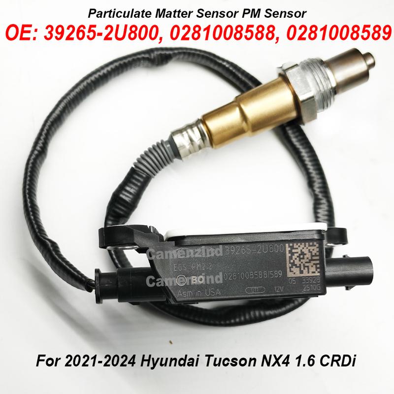 392652U800 Particulate Matter Sensor PM Sensor 39265-2U800 0281008588 0281008589 For Hyundai Tucson NX4 1.6 CRDi 2021-2024