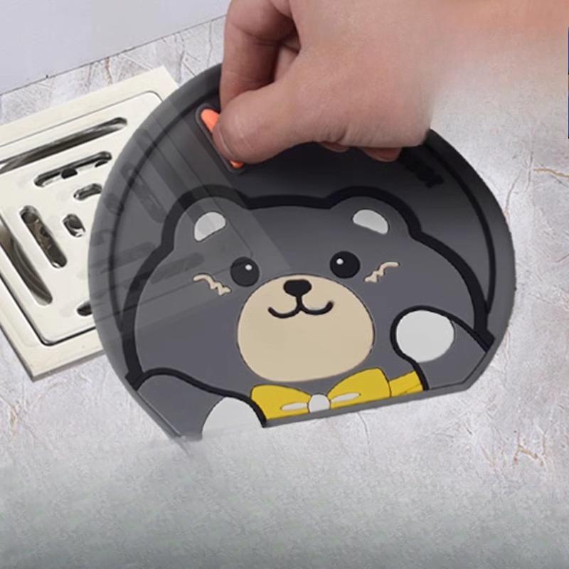 

Floor Drain Anti-odor Device Silicone Pad Sewer Sealing Anti-odor Silicone CoverFloor Drain Sealing Cover хакі