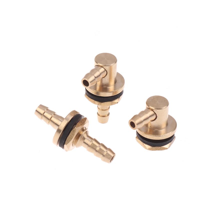 Copper Oil Fuel Nipple Inlet Outlet Oil Nozzle Filler For Rc Model Tank Diy Accessories