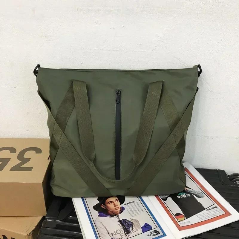 Large Capacity Shopping Bags for Women Tote Bags Nylon Female Shoulder Bag Retro Mens Handbags Travel Shoulder Bag