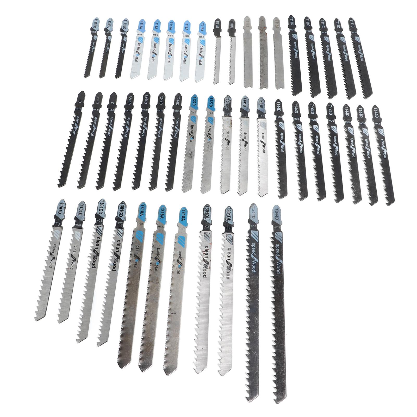 

48 шт. лобзик-пила с Т-образным хвостовиком из быстрорежущей стали, возвратно-поступательный нож для резки дерева