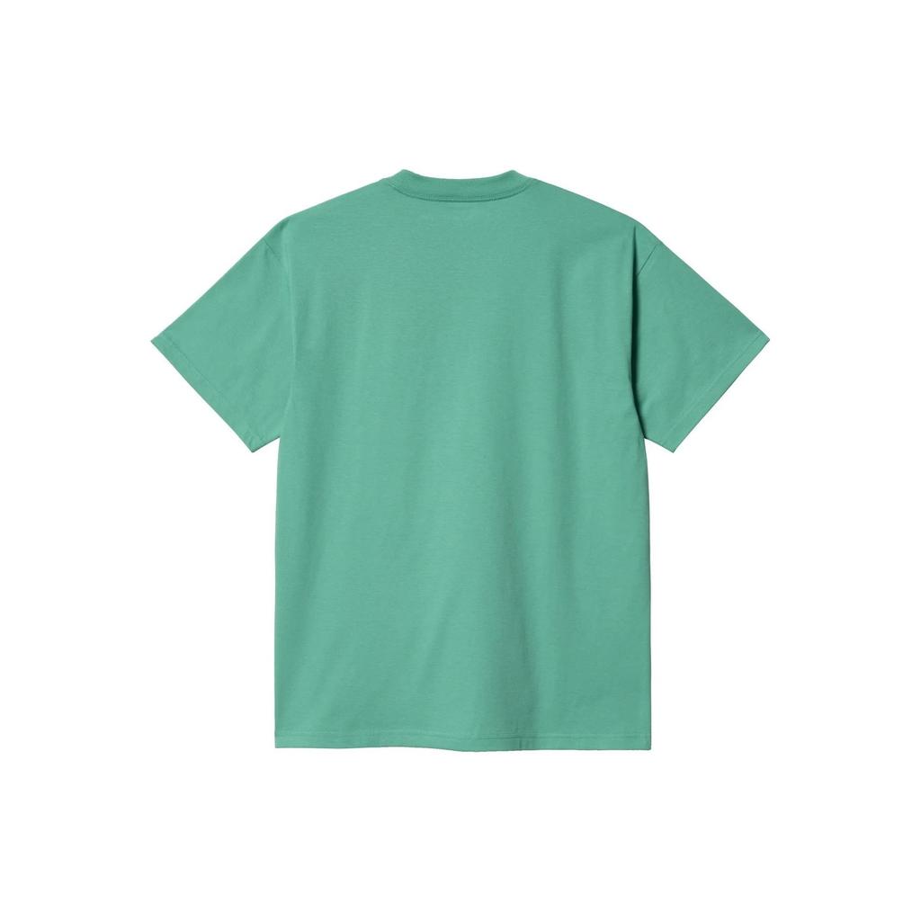 Carhartt WIP T-Shirts Men's Green Crew Neck Moderate I032076-1CU-XX