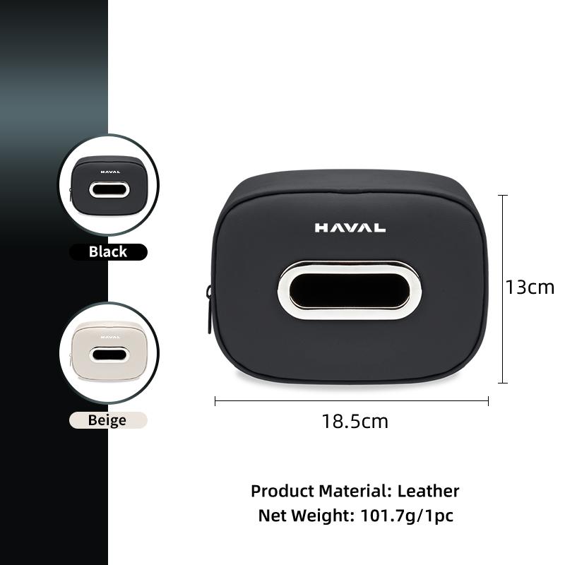 Car Tissue Box Napkin Holder Towel Case Interior Organizer For Great Wall Haval F7 H6 H2 H3 H5 H7 2026 H8 H9 2025 M4 F7X