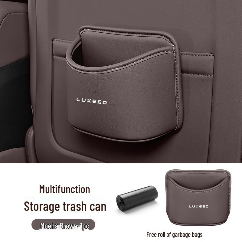 Zhiji R7 Car Multi-functional Trash Can Storage Box Organizer