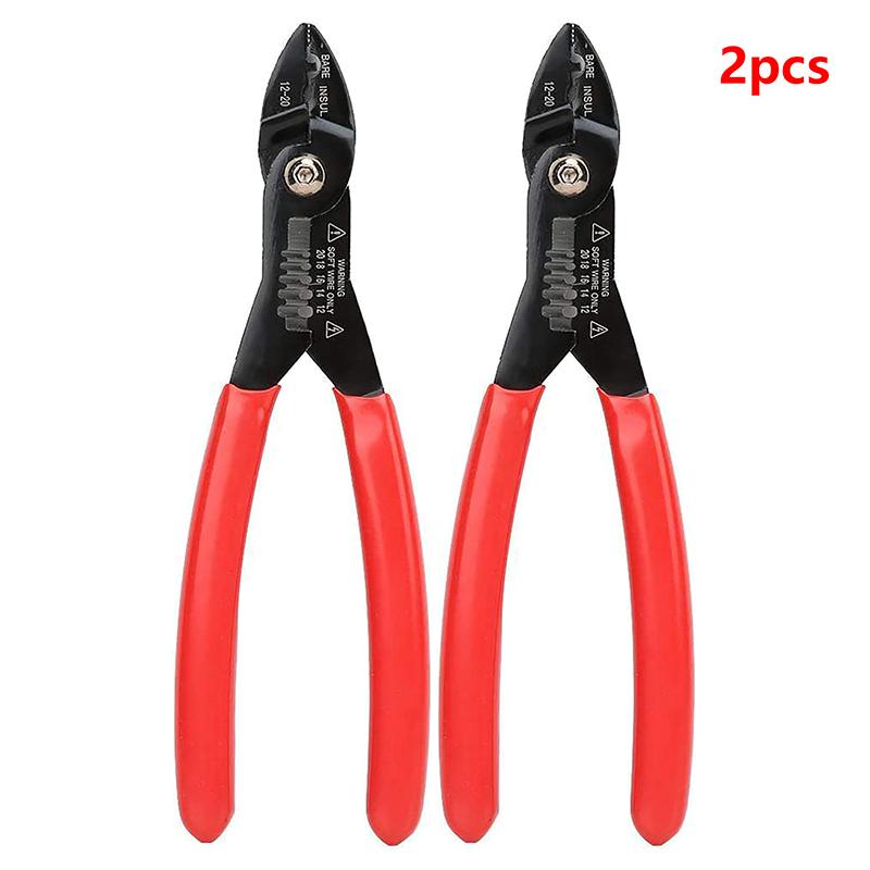 4 In 1 Multipurpose 12-20 Awg Electrician Pliers Wire Welding Machine Cable Stripping Machine Wire Stripper
