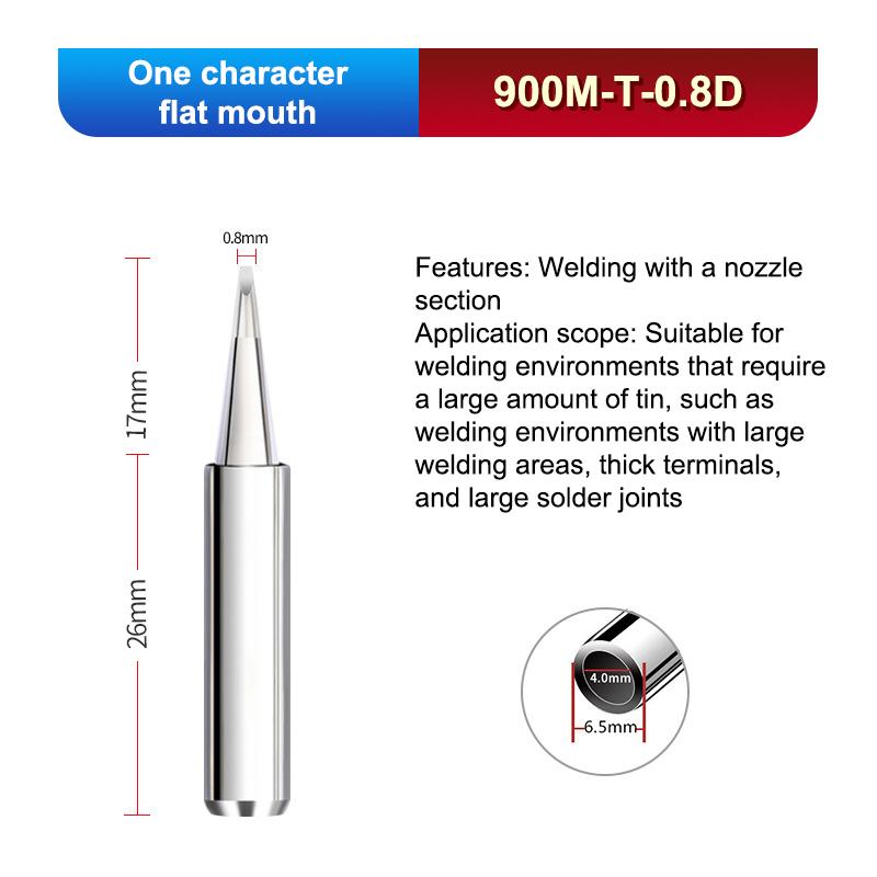 1Set Soldering Iron Tips Replacement Kit Internal Heating Constant Temperature Electric Soldering Iron Tip Soldering Irons Tools