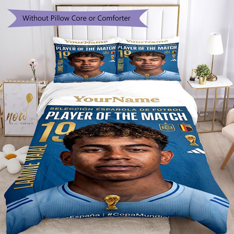 Michael Jackson 158 Customize Your Name Bedding Set Breathable Duvet Cover with Pillowcases Home Decoration Birthday Gift