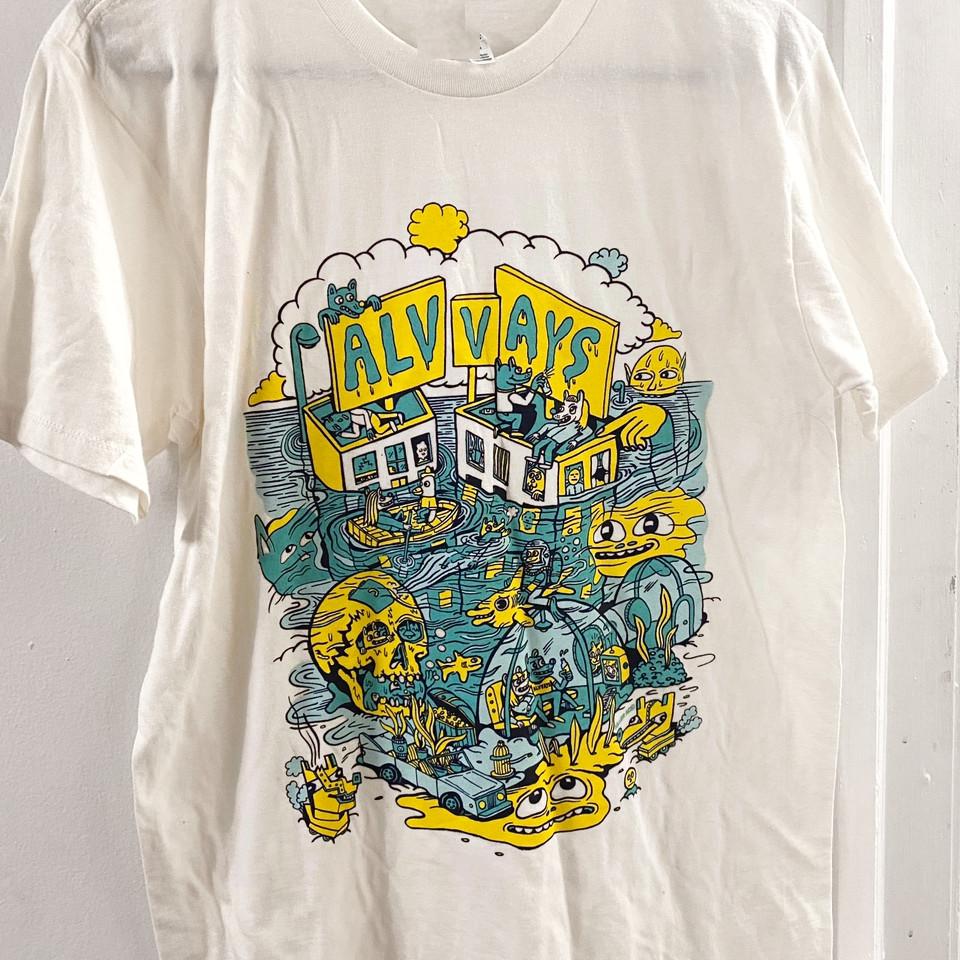 Alvvays Band Album Tour Concert Unisex White Cotton Adult Tee Shirt MC144 Unisex T-Shirt S
