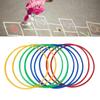 18.9in Sensory Training Hoops Kids Exercise 10pcs Hoop Rings 10pcs Connectors Sensory Training Equip